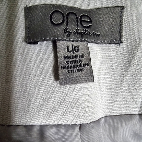 Chapter One ~ Open Front Vintage Blazer Jacket - Picture 7 of 9